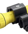 PolyTac 600 Lumen Tactical LED Flashlight With Helmet Mount Kit, 11500 Candela Peak Beam, Yellow Duty Light