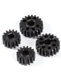 Heat Treated Steel Portal Overdrive Gear Set 15T and 20T for Axial 1 by 10 Capra F9 SCX10 III AR45 Portal Axle 36 Percent Overdrive