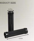 Universal Lock On Bike Handlebar Grips Includes Two End Caps Beefy Aluminum Alloy Lock Rings For A No Slip Grip On Mountain Bikes And Standard Bicycles 22.2mm Inner Diameter Fits Most