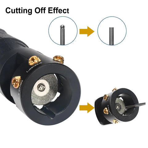 Heavy Duty Aluminum Tungsten Electrode Sharpener Grinder For TIG Welding Tool with Cut Off Slot and Multi Angle Offsets