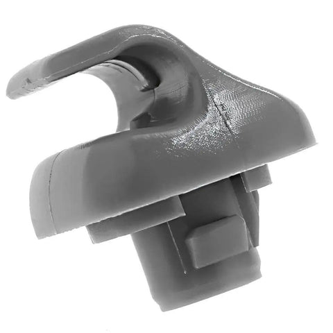 Sun Visor Clip Replacement Kit For Honda Civic CRV RSX TSX And Acura Models DIY Friendly Interior Retainer Clips Durable Visor Hardware Fitment For 74437 88217S04003ZA Includes Two Clips close-up.