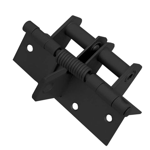 4 Pack 4 Inch Self Closing Spring Door Hinges For Interior Doors Heavy Duty Black Residential Door Hardware With Auto Close And Locking Function Durable Rust Resistant