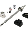Rock Solid Anti Backlash Ball Screw Kit SFU1605 300mm with nut, BK12 BF12 end supports, nut housing, plum coupling for CNC