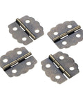 Rotating Concealed Hinge Set Four Pieces For Kitchen Cabinets And Furniture Doors Durable Wear Resistant Door Fittings