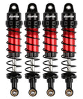 Four Piece 90mm RC Shock Absorber Set For 1 10 Scale Crawler Models Ideal For Axial SCX10 90046 AXI231017 And TRX4 D90 Durable Metal Dampers