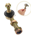 Close view of tapered tie rod end in Beefed Up Off Road Ball Joint Kit For ATV And UTV With Adjustable Suspension