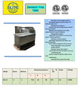 Commercial Buffet Cold Table Refrigerator Delivers Prime Cooling And Slick Stainless Steel Exterior 72 Inch Wide Sandwich Prep Table