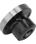 Dope 80mm Carbon Steel Collet Chuck Holder For CNC Milling Machines And Lathes With Super Secure Mounting Plus Precision Grip to Keep It Tight While You Work, showing detailed mechanism.