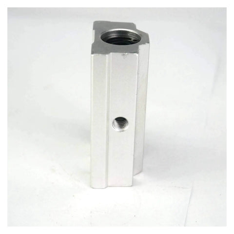 Linear Motion Bearing Slides SCS12LUU for CNC Parts and 3D Printer Upgrades, Pro Grade Ultra Precision Machine Tools, Smooth, Quiet Travel, Durable Axial Guides, High Quality Linear Bearings for Accurate, Repeatable Movement; silver aluminum bearing block