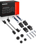 Top Notch Rear Side Drum Brake Hardware Kit For Ford Transit Connect And Nissan Sentra 2013-2021 Ensures Smoother Stops And Killer Stopping Power With Heavy Duty Parts, springs and clips