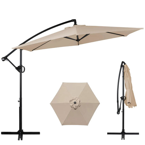 crank handle for offset patio umbrella Offset Patio Umbrella With Easy Tilt Adjustment ✓