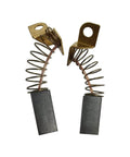 Pro Grade Carbon Motor Brushes For Porter Cable Pc7800 Drywall Sander 4Pc Replacement Set with spring and contact points.