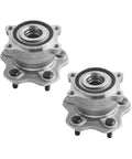 Rear Wheel Hub Bearing Assembly Replacement Pair For 2015 2023 Nissan Murano AWD And Compatible Infiniti JX35 QX60 Altima Models