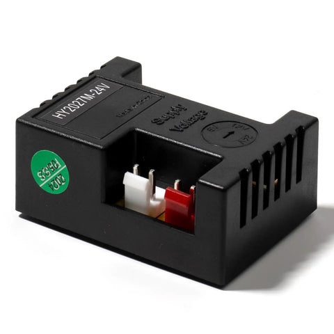 HY2027M-24V Electric Ride On Controller Board Replacement Mainbox for Kids Toy Cars, black power module with plugs.