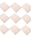10 Piece Microwave Mica Foil Sheets Heat Insulation for Microwave Parts Durable Heat Resistant Kitchen Shield displayed flat