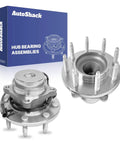 Front Wheel Hub Bearing Assembly Left And Right With ABS For 2003-2017 Chevrolet Express 3500 2500 And GMC Savana 3500