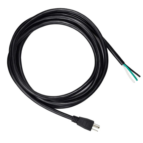 10 Foot 14 Gauge 3 Prong Heavy Duty Replacement Power Cord For Universal AC Appliances With NEMA 5 To 15 Plug US SJT 14AWG 15A Cable VW1 Rated