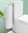Over The Tank Toilet Paper Storage Holder For Four Rolls And Mega Rolls Up To Six Point Five Inches Diameter Stainless Steel