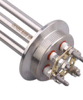 Close-up of 2 Inch Tri Clamp Immersion Water Heating Element U Type Boiler Heater 240V 9000W for Brewing and Homebrew Setups SUS304