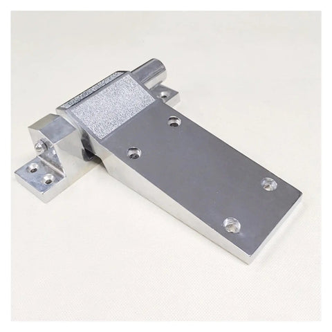 Heavy Duty Zinc Alloy Pivot Hinge For Cold Storage Doors Silent Damping Mechanism Rust Resistant cabinet hardware close-up view.