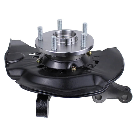Front view of Front Left Steering Knuckle Wheel Hub Bearing Assembly For Toyota Camry Two Point Four L 2004 2005 2006 Replacement