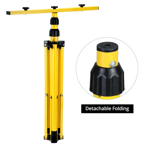 Adjustable Archery Target Stand Heavy Iron Tripod with detachable folding mechanism and rust-resistant frame for backyard use.