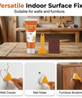All In One Drywall Repair Kit With Spackle Paste And Scraper For Quick Patch Fixes Hole Patching Patches Wall Mending Solution
