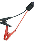 High Capacity EC5 Jump Starter Replacement Cables For 12V Rigs With Smart Connector Clamps and grippy alligator heads.