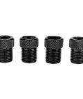 Lock In Dead Perfect Angles With This Carbide Center Drill Bit Set Using A Slick 15 Degree Oblique Hole Locator In 6 8 10 Mm Sizes For Buttery Smooth Wood Drilling And Zero Hassle DIY Carpentry Work That Delivers Crisp Reliable Performance Daily; set of four black threaded adapters.