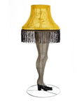 Iconic Leg Lamp Lawn Decor In 3D Tinsel With LED Lights, 28-Inch Lighted Yard Ornament From A Christmas Story, 35 Total Lights