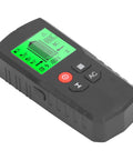 FTVOGUE Stud Finder with LCD Display, 5 in 1 Wall Scanner for Wood Metal showing a black device with green LCD.
