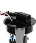 High Flow Heavy Duty Dual 450 Lph In Tank Fuel Pump Assembly Drop In Swap For 1998 Through 2002 Chevy Camaro And Pontiac Firebird E85 Ready With Integrated Sender close-up view, wiring and sender detail.