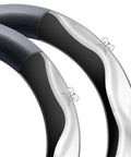 Cross-section of Two Pack 27.5 Inch Self Sealing Bicycle Inner Tubes With AV32mm Schrader Valve Puncture Resistant Fit 27.5x2.5 To 3.0