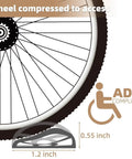 Slick Nifty 39 Inch Black Shower Threshold Water Dam Stopper showing ADA compliant dimensions for easy wheelchair access.