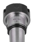 Close-up of Morse Taper Connecting Shaft Set With Spring Clamps featuring engraved model details for precise drilling efficiency.