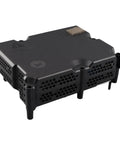Compact Internal Power Brick Replacement For Series S Game Console Power Supply Built In Sealed Durable Parts For Quick Repairs Plug And Play Easy To Install With Small Footprint Portable For On The Go Gaming black vented housing