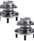 Rear Wheel Hub and Bearing Assembly Set for Hyundai Elantra 2011-2016, Veloster 2012-2017, Kia Forte Koup 2014-2018, two pack