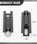 Compact Bench Tail Vise For Home Shop And Workbench Projects Inertia Vice Fixture dimensions 33 x 6.5 x 2.9 cm