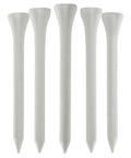 Premium White Bamboo Golf Tees 70mm Two And Three Quarters Inch Long Eco Friendly Pack Of 100 For Pro And Weekend Golfers Sustainable