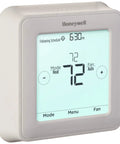 7 Day Programmable Touchscreen Thermostat For Home Climate Control White Renewed Edition with crystal clear display