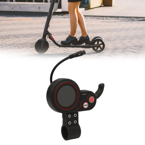 Electric Scooter LCD Display Panel With USB Port And 6 Pin Connector Replacement Thumb Throttle Controller Waterproof ABS Dashboard