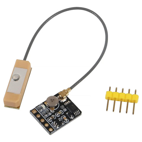 Dual Mode GPS BDS Flight Control Module with satellite positioning for Arduino and DIY drones, components shown separately