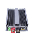 Badass 12V To 14.6V DC DC Step Up Converter 80A Boost Module showing heat sink and connection terminals for automotive and marine use.