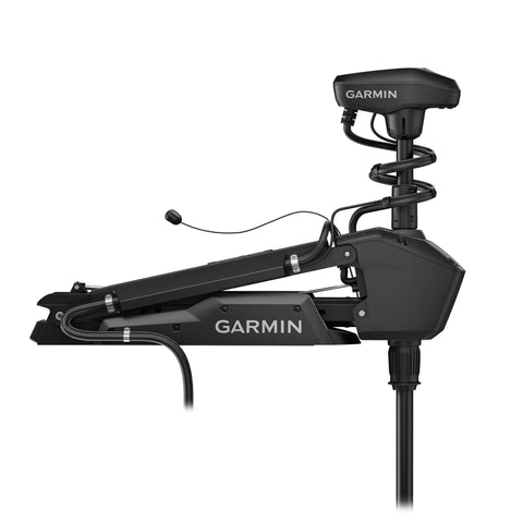 Smooth Sailin Killer 57 Inch Shaft Trolling Motor With Plug And Play Gt56Uhd Tr Sonar And Multiband Positioning For Anchor Lock Wheel Hold And Wireless Chartplotter Sync Black side view