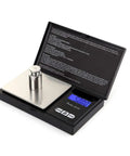 Mini Stainless Steel Digital Pocket Scale 0.01g To 500g With Tare Function Blue Backlit LCD Portable Gram Balance