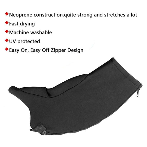 Neoprene Jack Cover For Lift Jacks And Farm Jacks, Waterproof Protective Sleeve, Thick Beefy Durable Material, Dustproof All Weather Shield