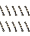 Vintage Bronze Zinc Alloy Box Pull Handles Set Of 10 For Cabinets Wardrobes Drawers Dressers And Boxes 3.5 Inch Long