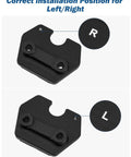 Sun Visor Repair Kit For Ram 1500 2019 2020 2021 2022 2023 2024 2025 2026 Two Pack Aluminum Sun Visor Clips for left and right