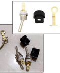Two Pack Chainsaw Kill Switch Replacement Kit For 45cc To 58cc Gas Engines with Flameout Toggle, metal mounts, shockproof pads