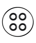 OEM Water Pump Impeller Kit 21700445 rubber O-rings for V8 Marine Engines, four small rings and one large ring visible